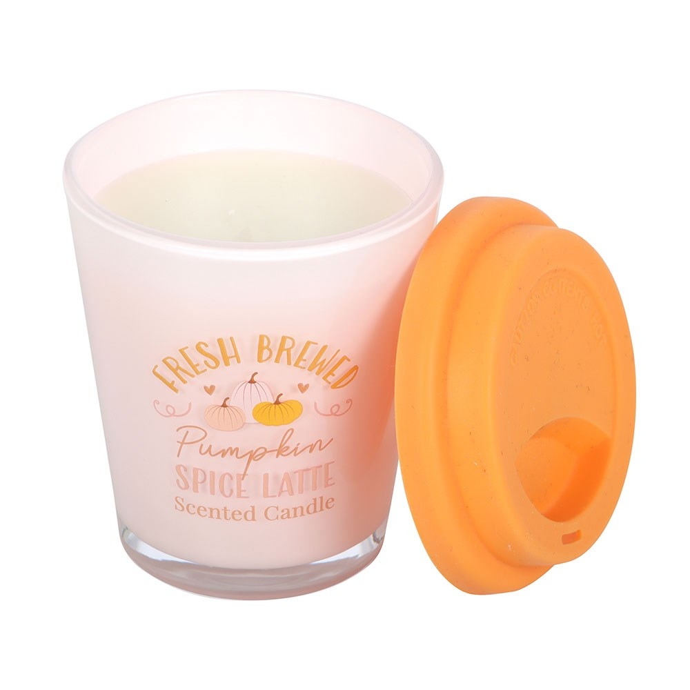 Something Different - Fresh Brewed Pumpkin Spice Latte Lidded Scented Candle - Multicolours